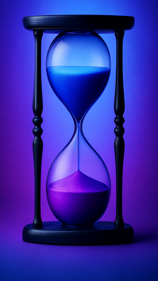 Time Capsule hourglass